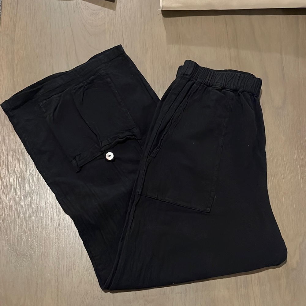 Cotton Flowy Pants